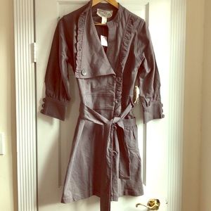 NWT Anthropologie Grey Jacket